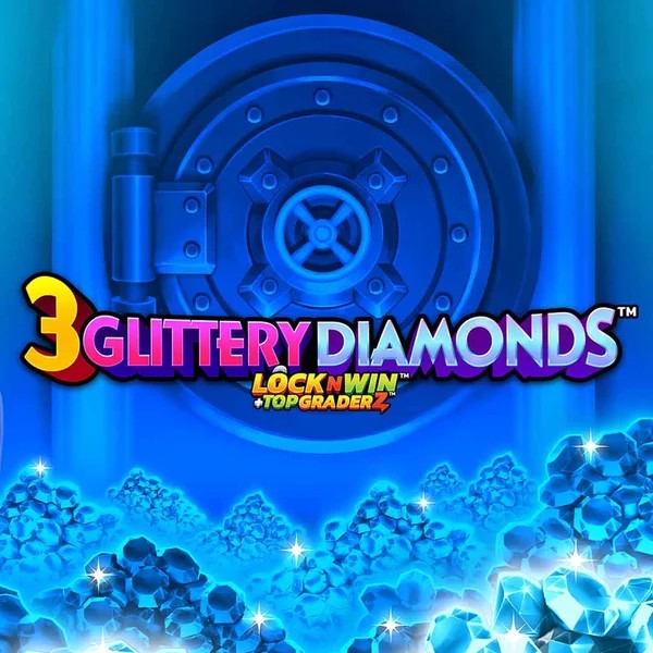 Enjoy 3 Glittery Diamonds by PearFiction Studios – logo hosted on baloobet-be.com