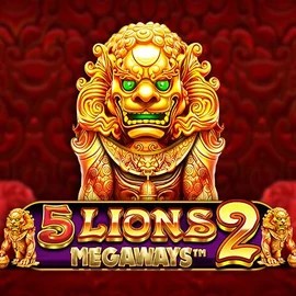 5 Lions Megaways 2 by Pragmatic Play, showcased at baloobet-be.com – game logo