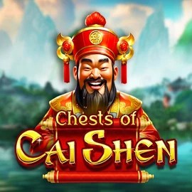 Chests of Cai Shen slot visual from Pragmatic Play available on baloobet-be.com