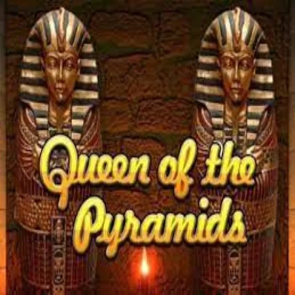Queen of the Pyramids logo by Playtech at BalooBet Casino