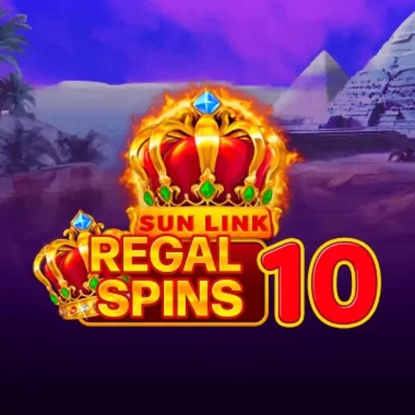 Regal Spins 10 game by PatePlay – logo hosted on BalooBet Casino