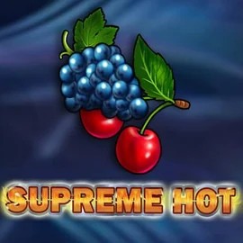 Supreme Hot slot logo by Amusnet Interactive at BalooBet Casino