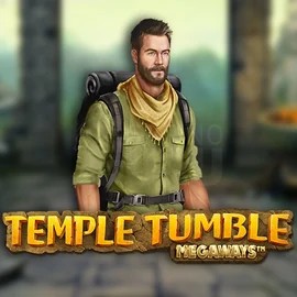 Temple Tumble Megaways by Relax Gaming, showcased at baloobet-be.com – game logo